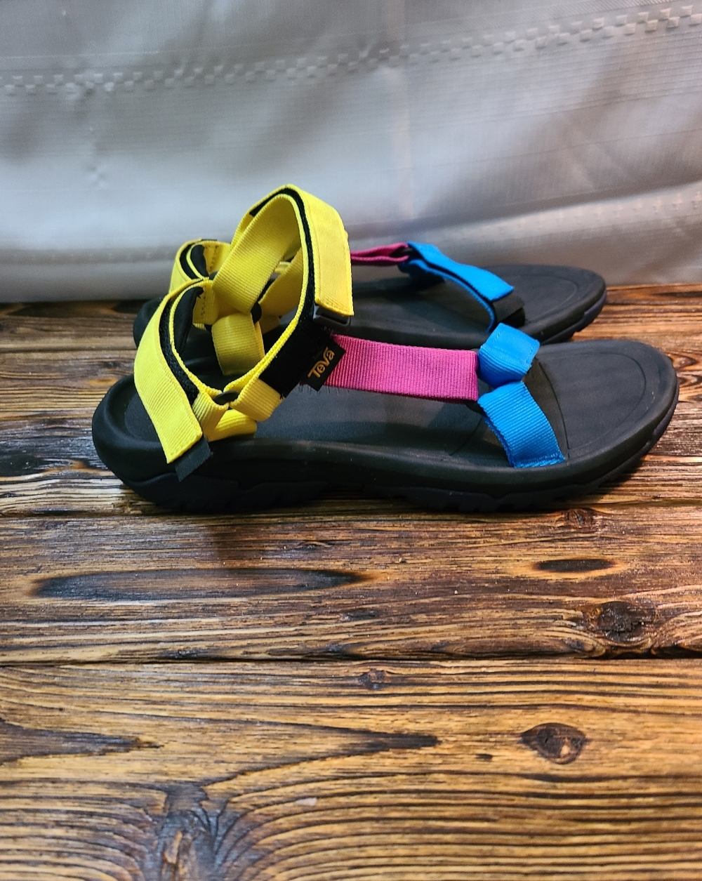 Teva Hurricane Water Multi Colorblock Sandals Womens Size 11